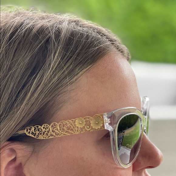 Dolce & Gabbana DG 4211 656/8G Crystal Gold Grey